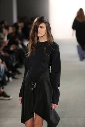 Michael Sonntag showcases 2017 Collections Michael Sonntag showcases its latest Autumn Winter 2017 Collections in the Kaufhaus Jandorf in the Brunnenstrasse in Berlin-Mitte during the Mercedes-Benz Fashion Week Berlin Autumn Winter 2017 Collections. The photo shows models with the Michael Sonntag collection on the catwalk.  SimonexKuhlmey
