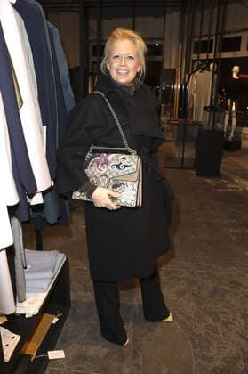 Barbara Schöneberger bei der Dawid Tomaszewski Fashion Show auf der Mercedes-Benz Fashion Week Berlin Autumn Winter 2017. Berlin, 19.01.2017 Foto:xS.xGabschx xFuturexImage