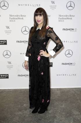 Alexandra Polzin bei der Dawid Tomaszewski Fashion Show auf der Mercedes-Benz Fashion Week Berlin Autumn Winter 2017. Berlin, 19.01.2017 Foto:xS.xGabschx xFuturexImage