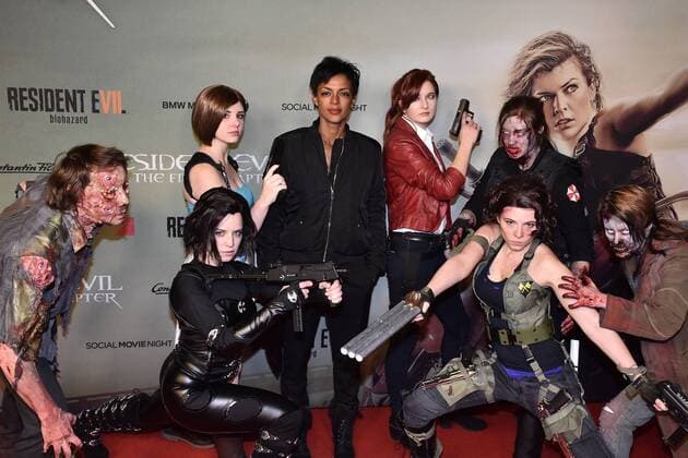 Dennenesch Zoude bei der Resident Evil: The Final Chapter Film Premiere am 19.01.2017 in Berlin Resident Evil: The Final Chapter Filmpremiere in Berlin, 2017 