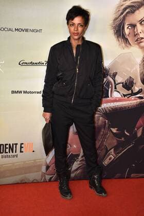 Dennenesch Zoude bei der Resident Evil: The Final Chapter Film Premiere am 19.01.2017 in Berlin Resident Evil: The Final Chapter Filmpremiere in Berlin, 2017 