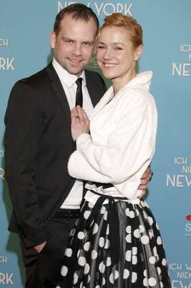 Rhea Harder mit Ehemann Jörg Vennewald bei der Premiere der Wiederaufnahme des Musicals Ich war noch niemals in New York im Stage Theater. Hamburg, 19.01.2017 Foto:xgbrcix xFuturexImage