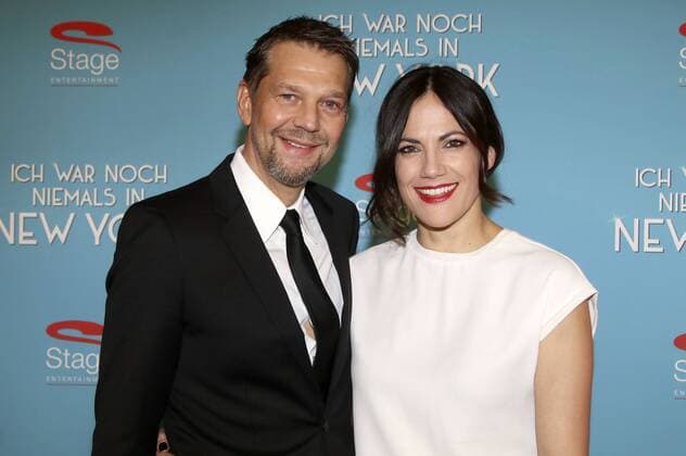 Kai Wiesinger und Bettina Zimmermann bei der Premiere der Wiederaufnahme des Musicals Ich war noch niemals in New York im Stage Theater. Hamburg, 19.01.2017 Foto:xgbrcix xFuturexImage