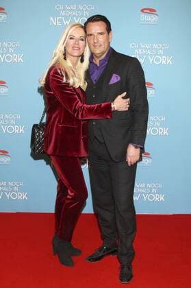 Anna Heesch und Ralf Dümmel bei der Premiere der Wiederaufnahme des Musicals Ich war noch niemals in New York im Stage Theater. Hamburg, 19.01.2017 Foto:xgbrcix xFuturexImage