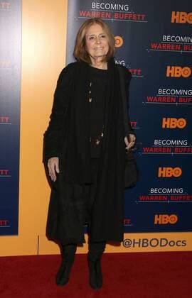 January 19, 2017 - New York, New York, U.S. - GLORIA STEINEM attends the world premiere of the HBO film Becoming Warren Buffett held at the Museum of Modern Art. New York U.S. - ZUMAk03_ 20170119_zaf_k03_117