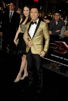 Donnie Yen & wife Cecilia Wang Shi-Shi XXX: RETURN OF XANDER CAGE FILM PREMIERE Hollywood Patrick Rideaux PicturePerfect