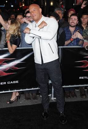 January 19, 2017 - Hollywood, CA, United States - 19 January 2017 - Hollywood, California - Vin Diesel. Los Angeles premiere of xXx: Return Of Xander Cage held at the TCL Chinese Theatre. Photo Credit: AdMedia Hollywood United States - ZUMAa123 20170119_zaa_a123_015