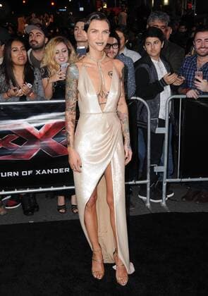 January 19, 2017 - Hollywood, CA, United States - 19 January 2017 - Hollywood, California - Ruby Rose. Los Angeles premiere of xXx: Return Of Xander Cage held at the TCL Chinese Theatre. Photo Credit: AdMedia Hollywood United States - ZUMAa123 20170119_zaa_a123_058