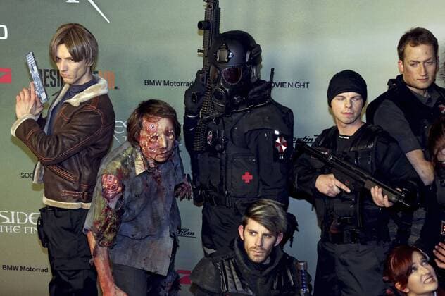 Resident Evil Fans bei der Premiere des Kinofilms Resident Evil 6: The Final Chapter im CineStar Sony Center. Berlin, 19.01.2017 Foto:xA.xBuggex xFuturexImage