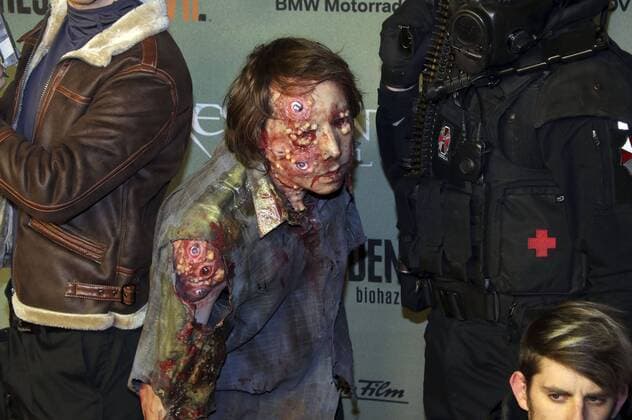 Resident Evil Fans bei der Premiere des Kinofilms Resident Evil 6: The Final Chapter im CineStar Sony Center. Berlin, 19.01.2017 Foto:xA.xBuggex xFuturexImage