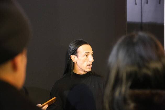Paris Fashion Week - Rick Owens Modenschau defile mode masculine - rick owens fashion designer CELEBRITES : Fashion Week Mode Masculine - Rick Owens Collection Automne Hiver - Paris - 19 01 2017 stephanechemin panoramic 