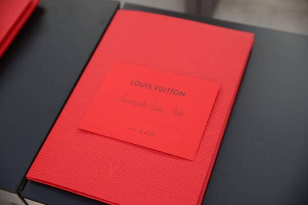 Paris Fashion Week - Promis bei Louis Vuitton Modenschau defile mode masculine Louis vuitton CELEBRITES : Fashion Week Mode Masculine - Louis Vuitton Collection Automne Hiver - Paris - 19 01 2017 stephanechemin panoramic 