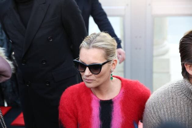 Paris Fashion Week - Promis bei Louis Vuitton Modenschau defile mode masculine Louis vuitton kate moss CELEBRITES : Fashion Week Mode Masculine - Louis Vuitton Collection Automne Hiver - Paris - 19 01 2017 stephanechemin panoramic 