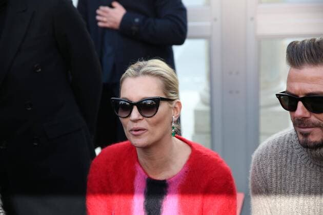 Paris Fashion Week - Promis bei Louis Vuitton Modenschau defile mode masculine Louis vuitton kate moss CELEBRITES : Fashion Week Mode Masculine - Louis Vuitton Collection Automne Hiver - Paris - 19 01 2017 stephanechemin panoramic 