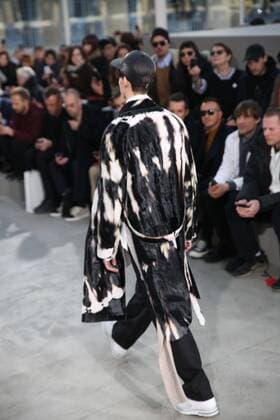 Paris Fashion Week - Louis Vuitton Modenschau defile mode masculine Louis vuitton CELEBRITES : Fashion Week Mode Masculine - Louis Vuitton Collection Automne Hiver - Paris - 19 01 2017 stephanechemin panoramic 
