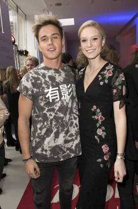 Hendrik Islar und Kim Hnizdo beim GALA Fashion Brunch auf der Mercedes-Benz Fashion Week Berlin Autumn Winter 2017. Berlin, 19.01.2017 Foto:xF.xKernx xFuturexImage