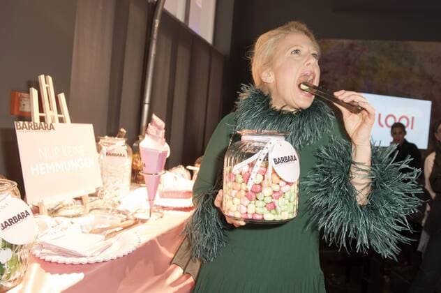 Barbara Schöneberger beim GALA Fashion Brunch auf der Mercedes-Benz Fashion Week Berlin Autumn Winter 2017. Berlin, 19.01.2017 Foto:xF.xKernx xFuturexImage