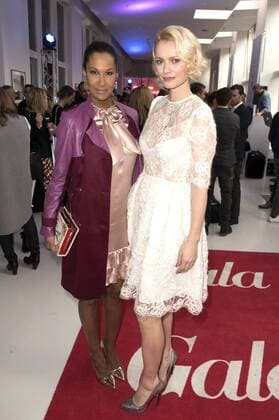Marie Amiere und Franziska Knuppe beim GALA Fashion Brunch auf der Mercedes-Benz Fashion Week Berlin Autumn Winter 2017. Berlin, 19.01.2017 Foto:xF.xKernx xFuturexImage