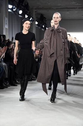 Isabel Vollrath mit ihren Models bei der I VR Isabel Vollrath Fashion Show auf der Mercedes-Benz Fashion Week Berlin Autumn Winter 2017. Berlin, 20.01.2017 Foto:xF.xKernx xFuturexImage