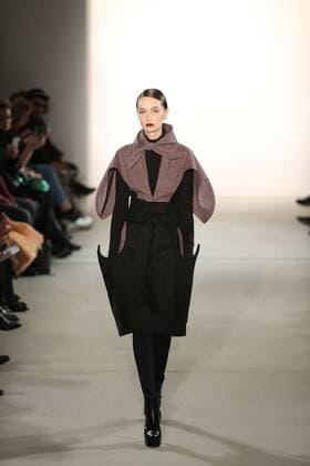 I VR Isabel Vollrath at the Fashion Week Berlin I VR Isabel Vollrath showcases its latest Autumn Winter 2017 Collections in the Kaufhaus Jandorf in the Brunnenstrasse in Berlin-Mitte during the Mercedes-Benz Fashion Week Berlin Autumn Winter 2017 Collections. The photo shows models with the I VR Isabel Vollrath collection on the catwalk.  SimonexKuhlmey