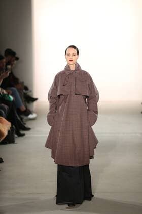 I VR Isabel Vollrath at the Fashion Week Berlin I VR Isabel Vollrath showcases its latest Autumn Winter 2017 Collections in the Kaufhaus Jandorf in the Brunnenstrasse in Berlin-Mitte during the Mercedes-Benz Fashion Week Berlin Autumn Winter 2017 Collections. The photo shows models with the I VR Isabel Vollrath collection on the catwalk.  SimonexKuhlmey