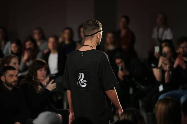 I VR Isabel Vollrath at the Fashion Week Berlin Depression showcases its latest Autumn Winter 2017 Collections in the Kaufhaus Jandorf in the Brunnenstrasse in Berlin-Mitte during the Mercedes-Benz Fashion Week Berlin Autumn Winter 2017 Collections. The photo shows models with the Depression collection on the catwalk.  SimonexKuhlmey