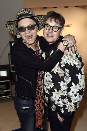 Julian F.M. Stoeckel und Rolf Scheider bei der Atelier About Fashion Show auf der Mercedes-Benz Fashion Week Berlin Autumn Winter 2017. Berlin, 20.01.2017 Foto:xF.xKernx xFuturexImage