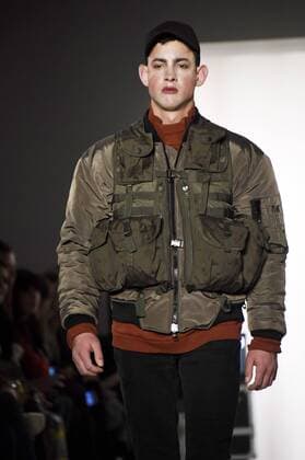 Model bei der Atelier About Fashion Show auf der Mercedes-Benz Fashion Week Berlin Autumn Winter 2017. Berlin, 20.01.2017 Foto:xF.xKernx xFuturexImage