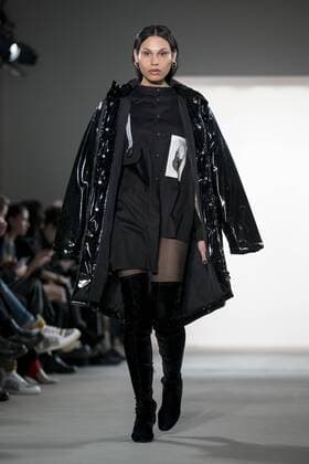 January 20, 2017 - Berlin, Germany - A model runs the runway at the Sadak Show during the Mercedes-Benz Fashion Week Berlin A W 2017 at Kaufhaus Jandorf in Berlin, Germany on January 20, 2017. Berlin Germany  - ZUMAn230 20170120_zaa_n230_050