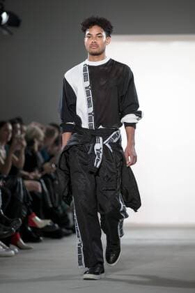 January 20, 2017 - Berlin, Germany - A model runs the runway at the Sadak Show during the Mercedes-Benz Fashion Week Berlin A W 2017 at Kaufhaus Jandorf in Berlin, Germany on January 20, 2017. Berlin Germany  - ZUMAn230 20170120_zaa_n230_066