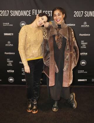 Chilean actresses Blanca Lewin (L) and Gabriela Arancibia pose as they arrive at the premiere of the film Vida de Familia (Family Life) during the Sundance Film Festival in Partk City, Utah, United States, 20 January 2017. The independent cinema festival takes place between the 19 and 29 January. SUNDANCE FILM FESTIVAL !ACHTUNG: NUR REDAKTIONELLE NUTZUNG!  SUN001 20170120-636205514615183939