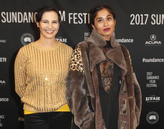 Chilean actresses Blanca Lewin (L) and Gabriela Arancibia pose as they arrive at the premiere of the film Vida de Familia (Family Life) during the Sundance Film Festival in Partk City, Utah, United States, 20 January 2017. The independent cinema festival takes place between the 19 and 29 January. SUNDANCE FILM FESTIVAL !ACHTUNG: NUR REDAKTIONELLE NUTZUNG!  SUN001 20170120-636205514652935213