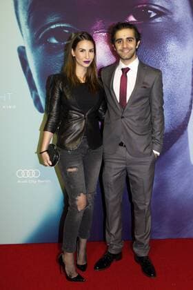 Sila Sahin mit Begleitung bei der Filmpremiere des Kinofilms Moonlight im Filmtheater am Friedrichshain. Berlin, 17.01.2017 Foto:xC.xBehringx xFuturexImage