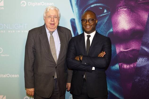 John C. Kornblum und Barry Jenkins bei der Filmpremiere des Kinofilms Moonlight im Filmtheater am Friedrichshain. Berlin, 17.01.2017 Foto:xC.xBehringx xFuturexImage
