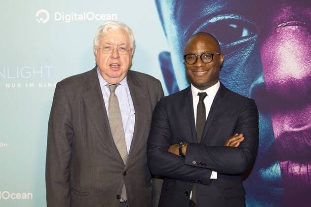 John C. Kornblum und Barry Jenkins bei der Filmpremiere des Kinofilms Moonlight im Filmtheater am Friedrichshain. Berlin, 17.01.2017 Foto:xC.xBehringx xFuturexImage