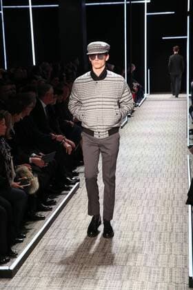 Paris Fashion Week, Modenschau Cerruti - Paris, Frankreich - 20 01 2017 stephanechemin panoramic 