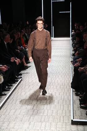 Paris Fashion Week, Modenschau Cerruti - Paris, Frankreich - 20 01 2017 stephanechemin panoramic 