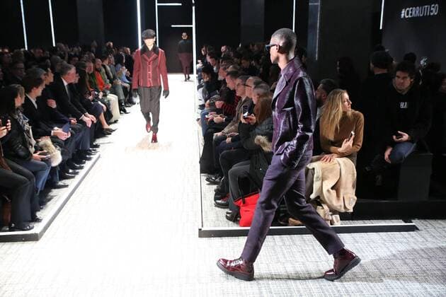 Paris Fashion Week, Modenschau Cerruti - Paris, Frankreich - 20 01 2017 stephanechemin panoramic 