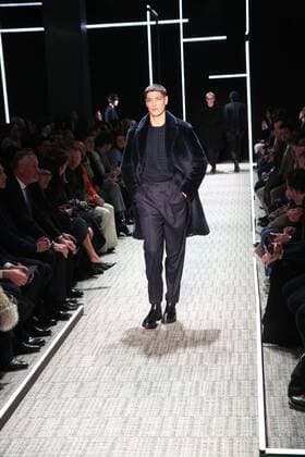 Paris Fashion Week, Modenschau Cerruti - Paris, Frankreich - 20 01 2017 stephanechemin panoramic 