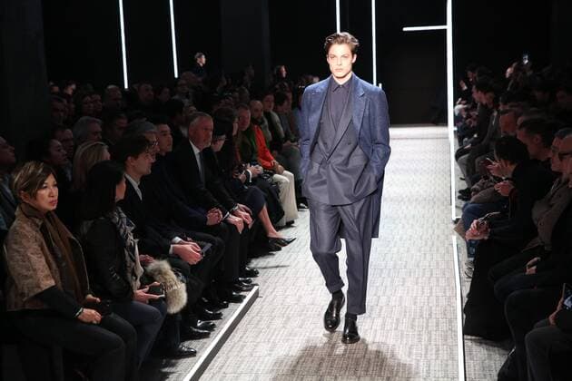 Paris Fashion Week, Modenschau Cerruti - Paris, Frankreich - 20 01 2017 stephanechemin panoramic 