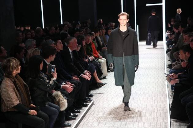 Paris Fashion Week, Modenschau Cerruti - Paris, Frankreich - 20 01 2017 stephanechemin panoramic 