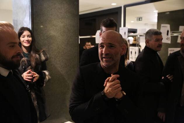 Paris Fashion Week, Modenschau Cerruti - Paris, Frankreich - 20 01 2017 stephanechemin panoramic 