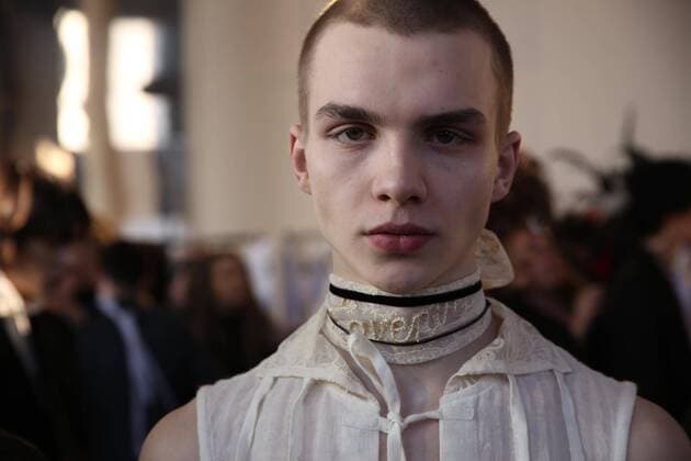 Paris Fashion Week, Modenschau ANN DEMEULEMEESTER - Paris, Frankreich - 20 01 2017 stephanechemin panoramic 