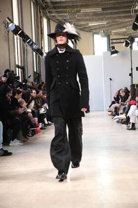 Paris Fashion Week, Modenschau ANN DEMEULEMEESTER - Paris, Frankreich - 20 01 2017 stephanechemin panoramic 