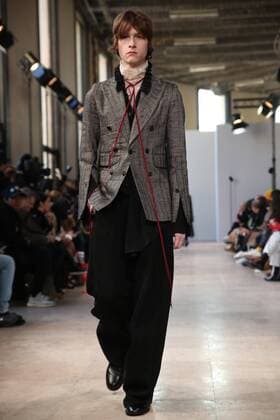 Paris Fashion Week, Modenschau ANN DEMEULEMEESTER - Paris, Frankreich - 20 01 2017 stephanechemin panoramic 