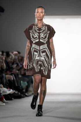 January 20, 2017 - Berlin, Germany - A model runs the runway at the Sadak Show during the Mercedes-Benz Fashion Week Berlin A W 2017 at Kaufhaus Jandorf in Berlin, Germany on January 20, 2017. Berlin Germany  - ZUMAn230 20170120_zaa_n230_077