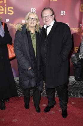Manuela Stehr mit Gatte Stefan Arndt bei der Verleihung des 38. Bayerischen Filmpreises 2016 im Prinzregententheater. München, 20.01.2017 Foto:xS.xGabschx xFuturexImage