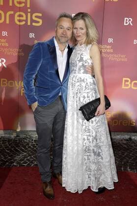 Thomas Darchinger und Katharina Schwarz bei der Verleihung des 38. Bayerischen Filmpreises 2016 im Prinzregententheater. München, 20.01.2017 Foto:xS.xGabschx xFuturexImage