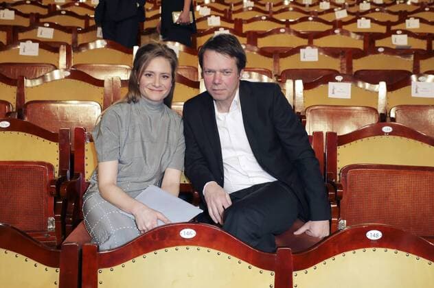 Julia Jentsch und Hans-Christian Schmid bei der Verleihung des 38. Bayerischen Filmpreises 2016 im Prinzregententheater. München, 20.01.2017 Foto:xS.xGabschx xFuturexImage