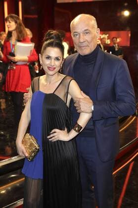 Heiner Lauterbach mit Ehefrau Viktoria Lauterbach bei der Verleihung des 38. Bayerischen Filmpreises 2016 im Prinzregententheater. München, 20.01.2017 Foto:xS.xGabschx xFuturexImage
